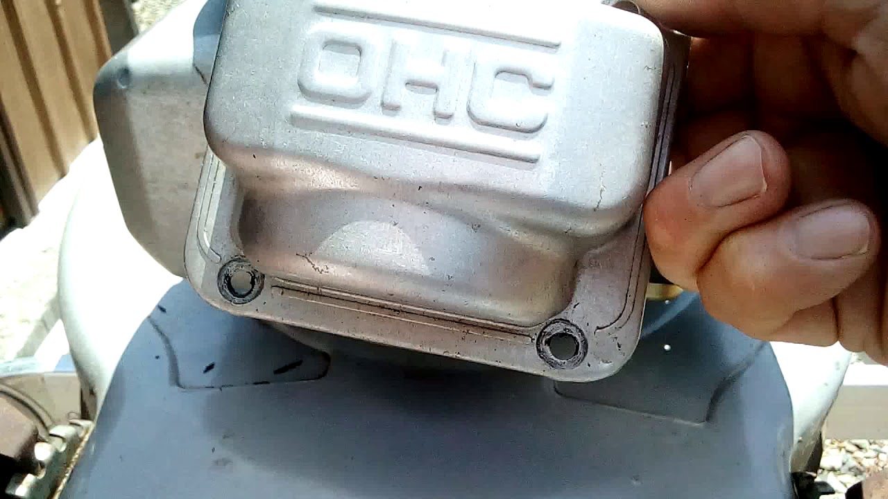 Réparation moteur Honda GCV 160 YouTube