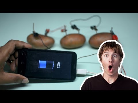 কিভাবে আলু দিয়ে মোবাইল চার্জ করবেন দেখুন । Mobile charging with potato