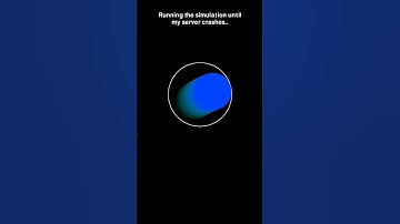Ball bouncing simulation #adhd #music #code #space #python #physics #simulations #memes #science