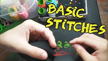 Basic Stitches Performance Task in TLE | SLHS Grade-7
