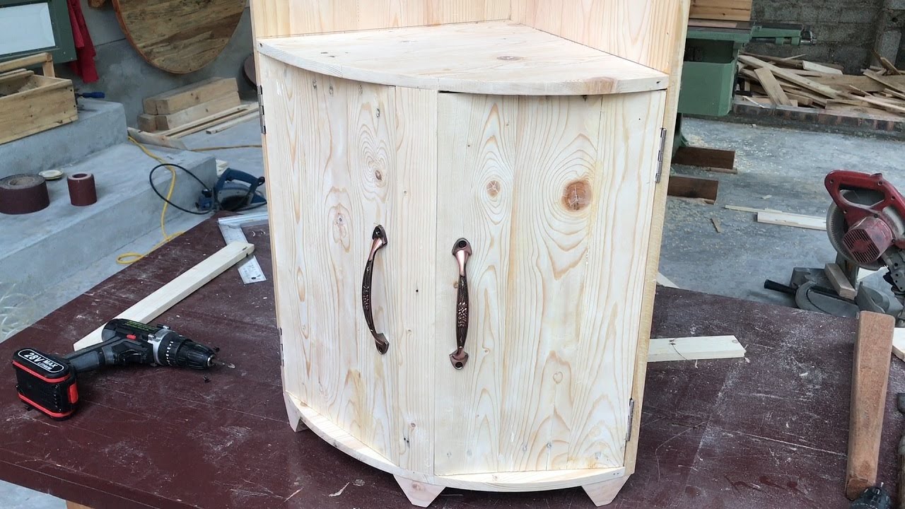 Amazing Woodworking Projects Cheap From Old Pallets // Creative Ideas For Decorative Corner Shelves