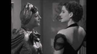 Joan Crawford and Norma Shearer Confrontation Scene from 'The Women'