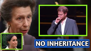 No Duchess Diplomacy Here: Princess Anne Confiscates Harry's Fortune