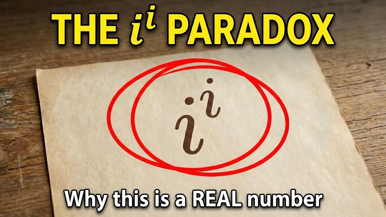 Power up 数学 I・A Why i to the power of i is a Real Number - YouTube