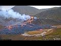 Timelapse - Icelandic volcano eruption