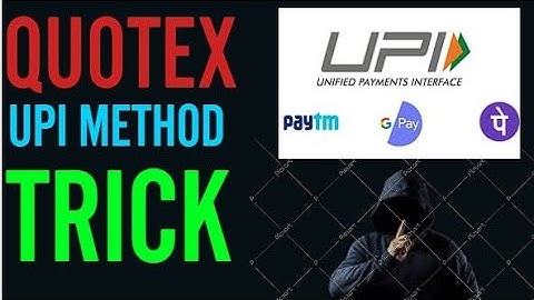 How To DEPOSIT In quotex By UPI method In 2024 Best Trick 👀To Deposit Instant 🔥 #quotex
