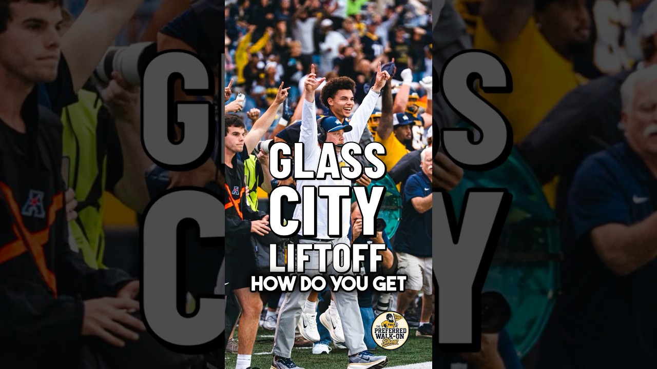 Liftoff in Glass City #cfb #collegefootball