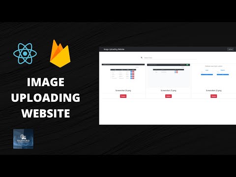 ReactJs Firebase Image Uploading Website with Filtered Search