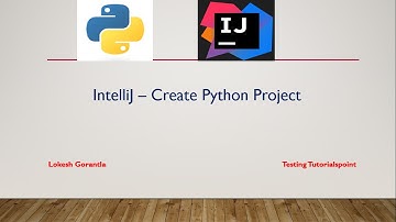 How to Create Python Project In IntelliJ IDEA