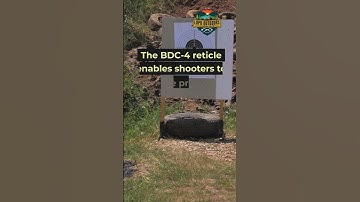 Mastering Rifle Shooting with a BDC-4 Reticle #shorts #short