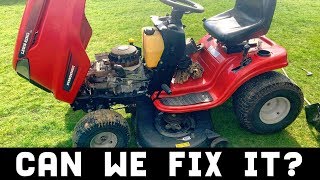 MTD TRACTOR REFUSES TO START! CAN WE FIX IT?