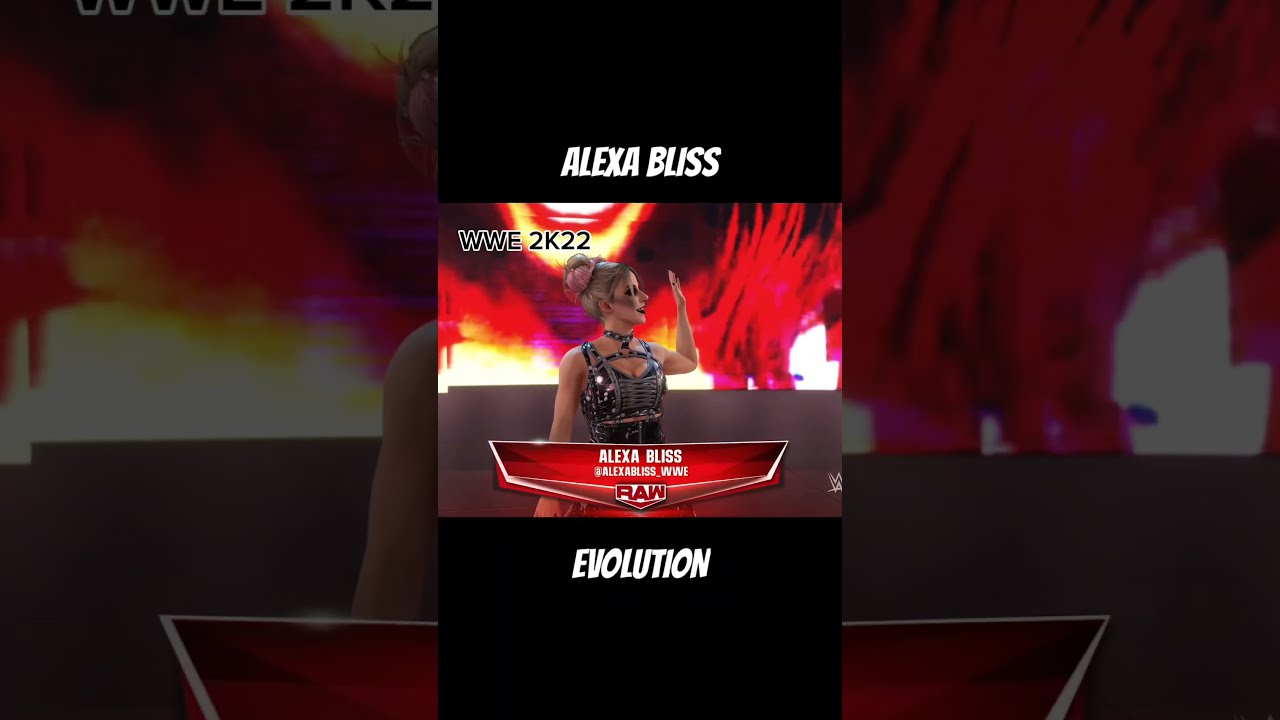 WWE 2K25 ALEXA BLISS EVOLUTION