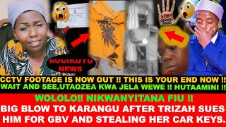 CCTV FOOTAGE RELEASED $ KARANGU SPOTTED ATTACKING TRIZAH AND BRUTALLY UNDRESSING HER MBELE YA WATOTO