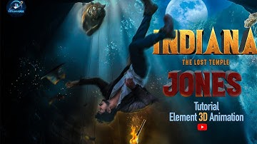 How to create a 3D scene inside After Effect using Element 3D | After Effects tutorial