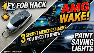 3 Hidden Mercedes Features You Aren't Using! (AMG Wake & Key Fob Hack) | Benz Decoded