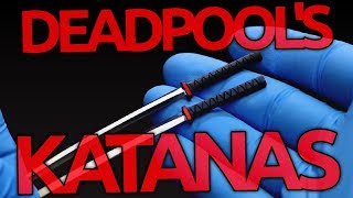 Deadpool's Katanas Amazing Miniature Art