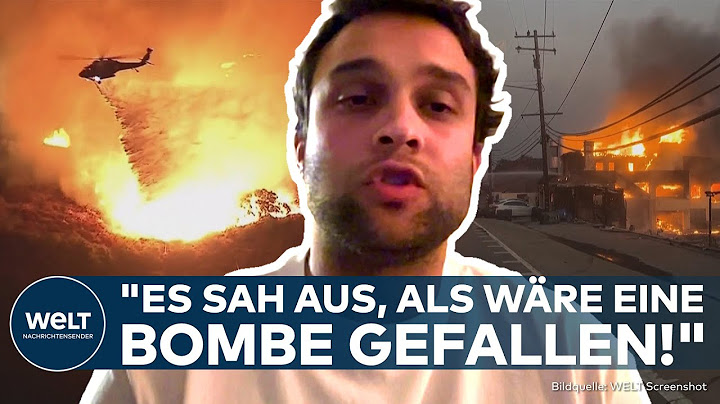 FLAMMENHÖLLE LOS ANGELES: Betroffener berichtet! US-Waldbrände in Kalifornien außer Kontrolle!