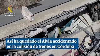 Así Ha Quedado El Alvia Accidentado En La Colisión De Trenes En Córdoba