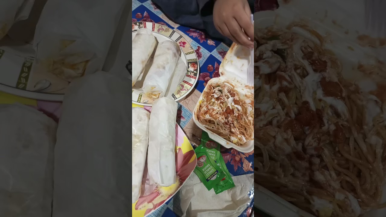 shawarma and chowmein party 