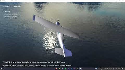 Theo Ducatez OpenGL Real-time Animation 1 (CS7GV5 Real-time animation Trinity College Dublin Class)