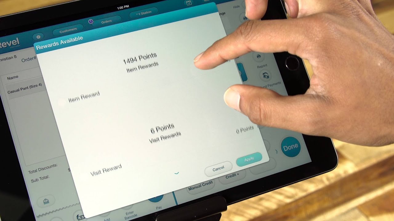 Revel Systems 2.10 Rewards & Loyalty Programs