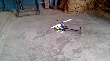 TREX 450 PRO CLONE (Hiller 450 Pro) CRASHED