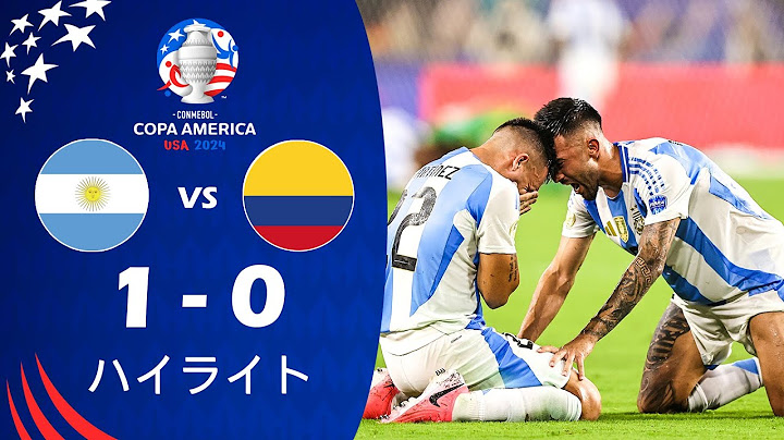 [ハイライト] アルゼンチン 1-0 コロンビア | ファイナル |コパ・アメリカ 2024™