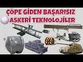 ÇÖPE GİDEN BAŞARISIZ ASKERİ TEKNOLOJİLER I TEK PART BELGESEL 2. dünya savaşı tarihi