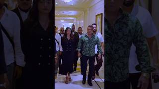 Salman Khan And Rashmika Visited Dubai Uai Sheikh House With His Team