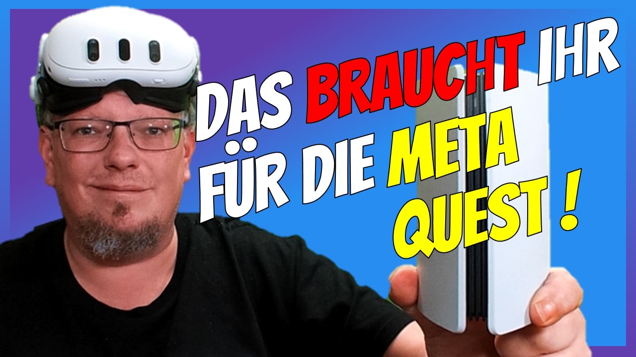 DAS BRAUCHT IHR FÜR DIE META QUEST ! | Perfekt kabelloses PCVR Streaming mit dem PrismXR Puppis S1!