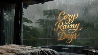 Heavy Rain Sounds for Sleeping | Tropical Storm Ambience | 4K ASMR