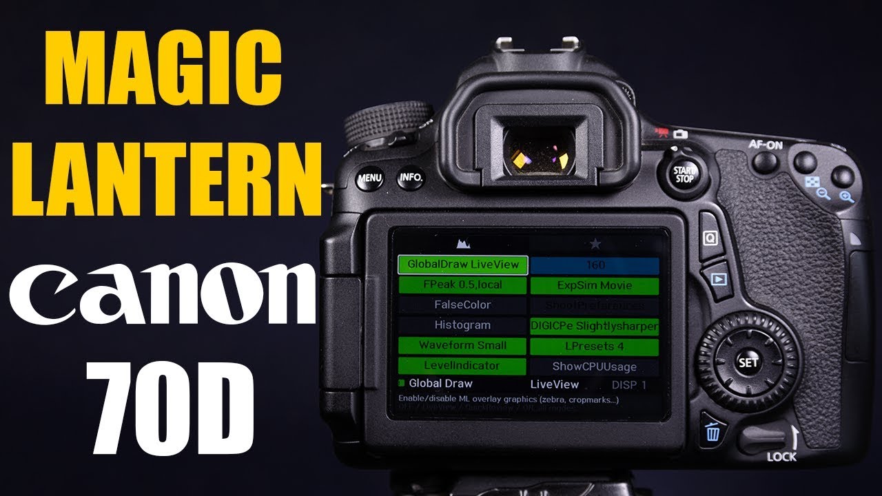 magic lantern canon 60d install