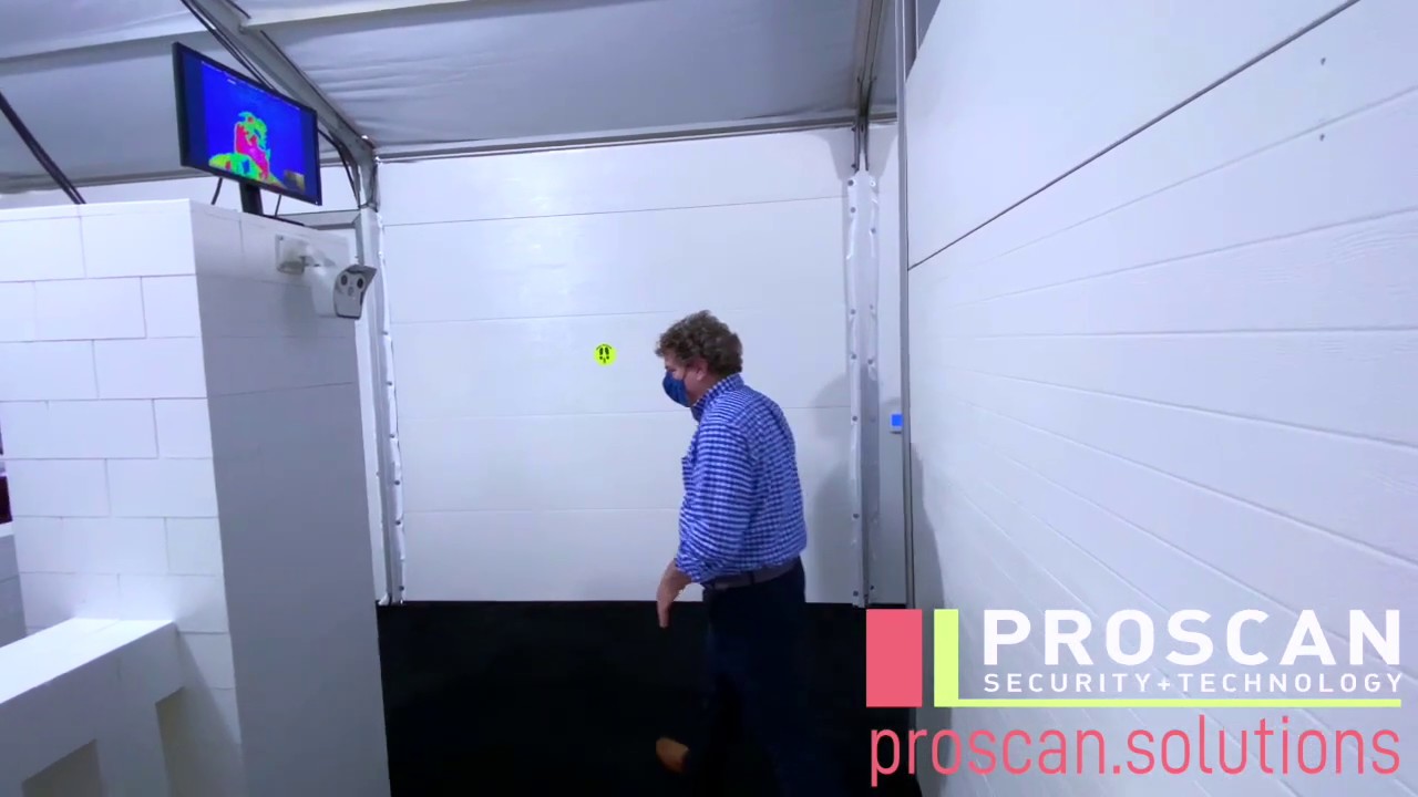 Thermal Image Camera Demo Proscan - YouTube