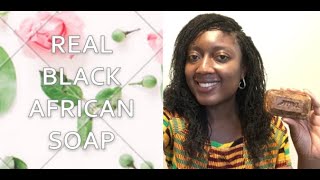 All About (Real) Black African Soap | AMAZING to Wash Microlocs, Other Locs and Loose Natural Hair