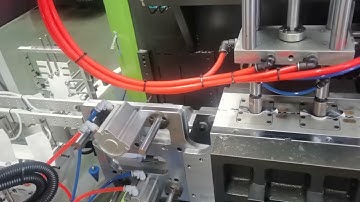Powerjet EB70U with in mold labeling system.