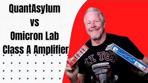 Class A Amplifier Bode Plot with QuantAsylum QA401 and Omicron Lab Bode 100 #Quantasylum #Omicronlab