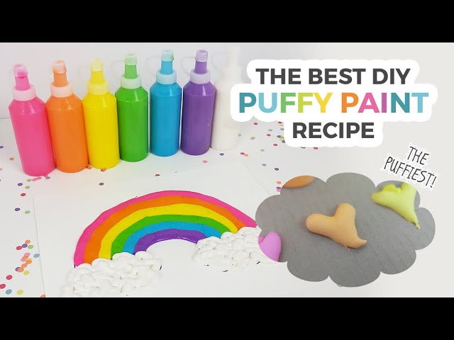 How to Dry Puffy Paint Fast - Home Education Magazine
