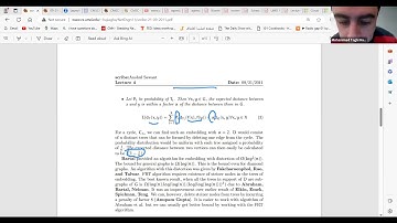 Lesson 6: Network Algorithms and Approximations by Mohammad Hajiaghayi: Embedding Tree Applications