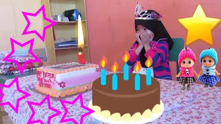 SELAMAT ULANG TAHUN Niala Ke 5 | Tiup Lilinnya - Happy Birthday Party Niala 5th Cake Birthday