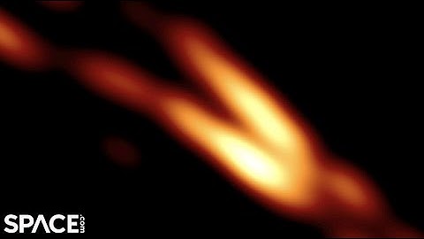 Powerful black hole jet snapped in unprecedented detail by Event Horizon Telescope