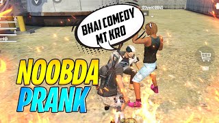 New Noob Adam Prank with Funny Random Players 😂Must Watch - Garena Free Fire