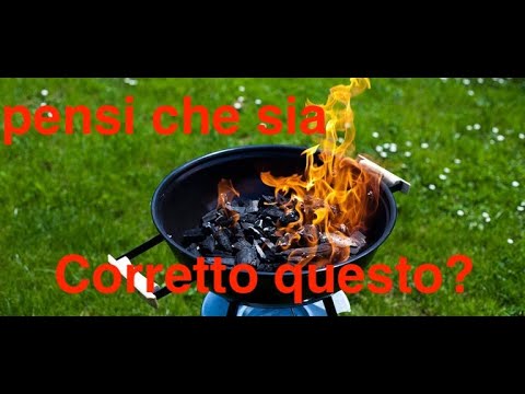 Come accendere un barbecue a carbone senza fare fumo? 