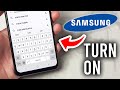How To Turn On Predictive On Samsung Phone Keyboard - Step By Step