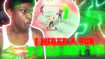 I HIRED A SUBSCRIBER TO CARRY ME ON 2’S IN NBA 2K20 & THIS HAPPENED...