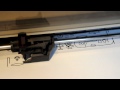 HP ColorPro pen plotter drawing part of the Tale of Sinuhe