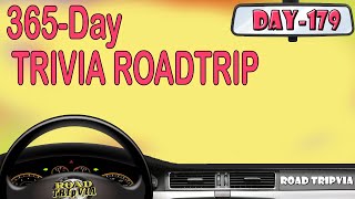 DAY 179 - 21 Question Random Knowledge Quiz - 365-Day Trivia Road Trip (ROAD TRIpVIA- Episode 1198)