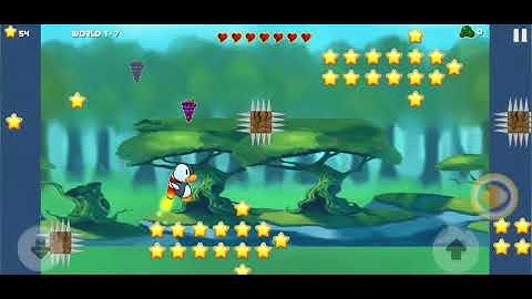 Super Penguin Adventure run World 1 Level 1-7