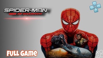 Spider-Man: Web of Shadows Full Game (PSP) | No Commentary | 720p HD