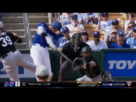 Chicago White Sox at Los Angeles Dodgers, Spring Training, February 27, 2024