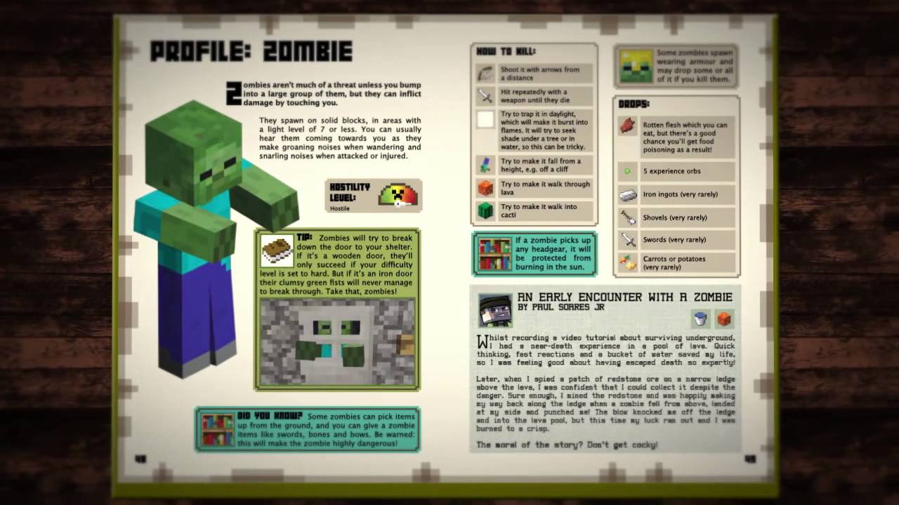 Minecraft: het Officiële handboek voor beginners - YouTube